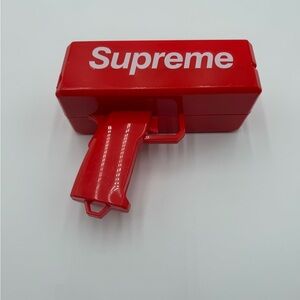 Supreme Cash Cannon Gun Red Edition Party Money Gun SS17 Collectible Shooter Toy